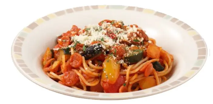 イタリア野菜のトマトスパゲッティ 540円（ニュースリリースより）