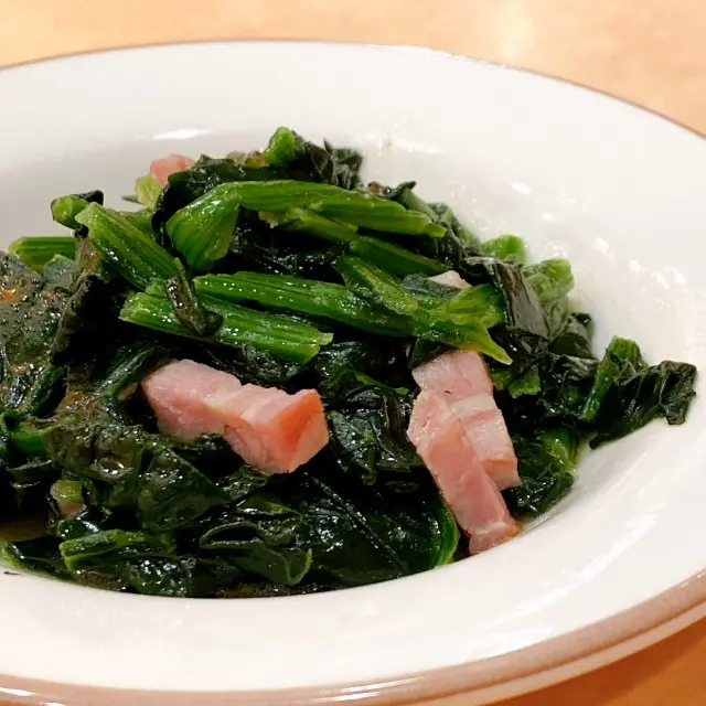 ほうれん草のソテー